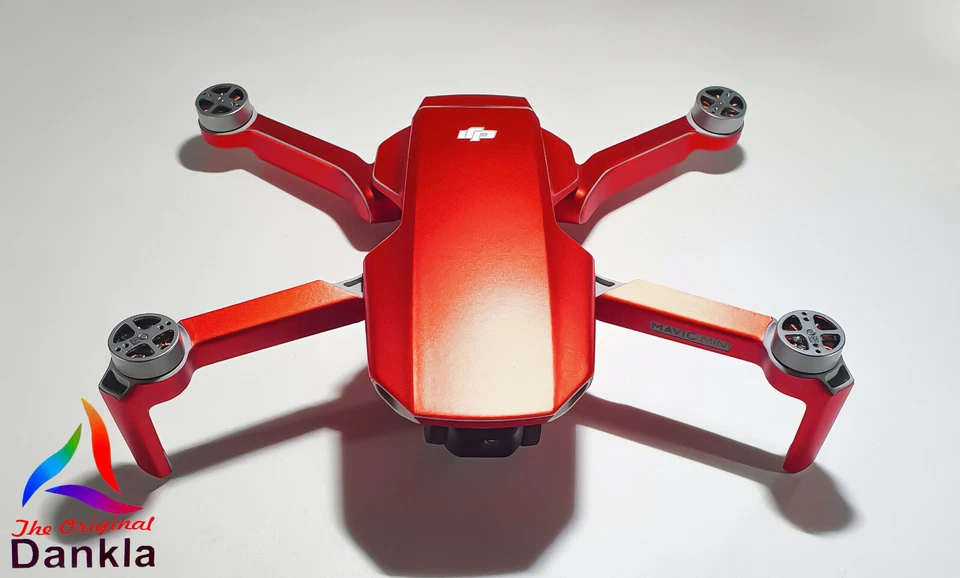 DJI MINI 2 - SKIN - CHROM ROT / CHROME RED - Decal - Wrap - Folie - Bild 2 von 4