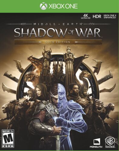 Middle-Earth: Shadow Of War Gold Edition - Xbox One Xbox On (Microsoft Xbox One) - Afbeelding 1 van 4