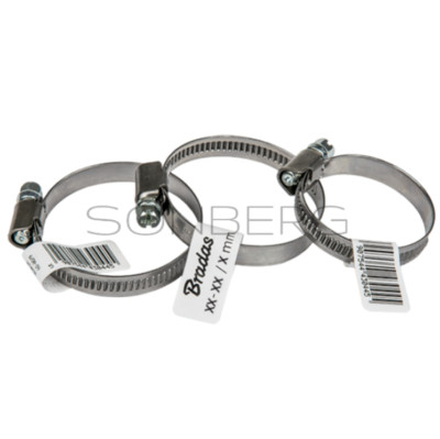 5x HOSE CLIPS FOR 55mm 60mm DUCTING EBERSPACHER WEBASTO AUTOTERM DIESEL HEATER