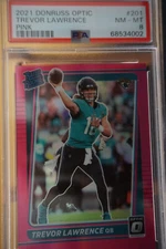 2021 Donruss Optic Trevor Lawrence #201 VARIATION HOLO PSA {8} NM-MINT