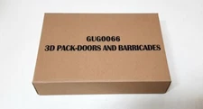Zombicide 3D Doors and Barricades Season 2 Kickstarter Exclusive New in Box