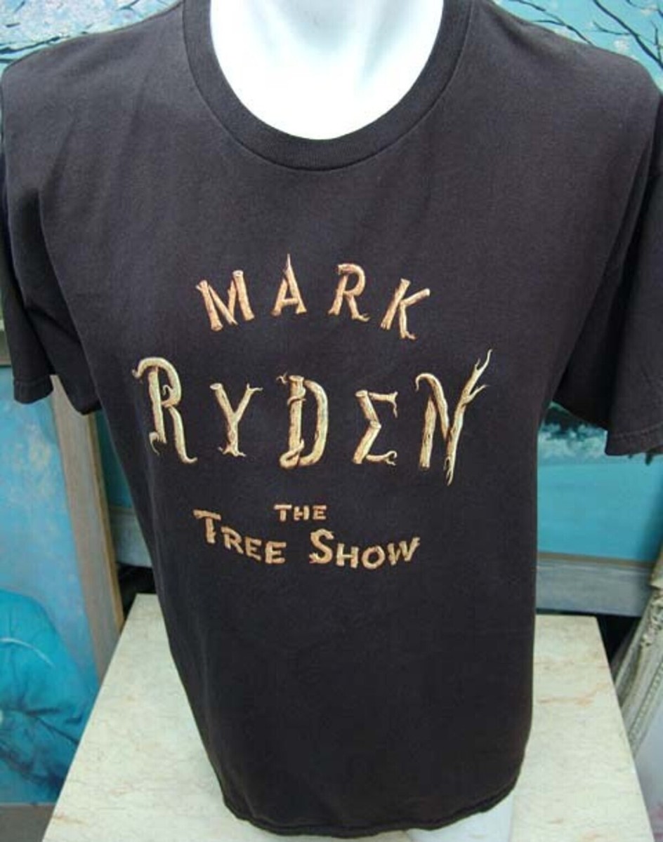 MARK RYDEN 'The Tree Show' VINTAGE Artist's Exhibit Silkscreen T