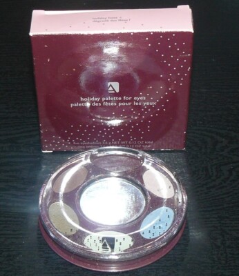 Avon Palette For Eyes Holiday Hues Eyehadow with Mirror 6 Shades NOS