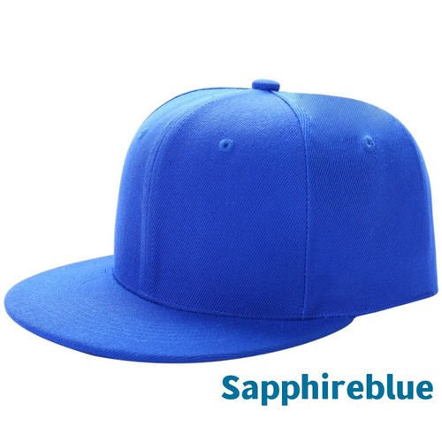 Snapback Hat Flat Visor Baseball Cap Trucker Solid Plain Blank Men Hip Hop NEW - 第 14/17 張圖片