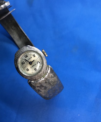 Orologio Bracciale Pellegrino Originale Vintage Meccanico Carica Meccanica Corre - Foto 10 di 11