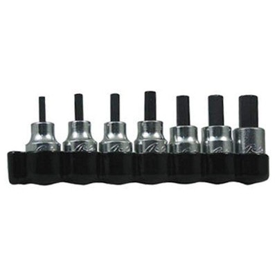 Hex Bit Socket Set - Metric, 7 Pc. - 33850 - - LIS33850