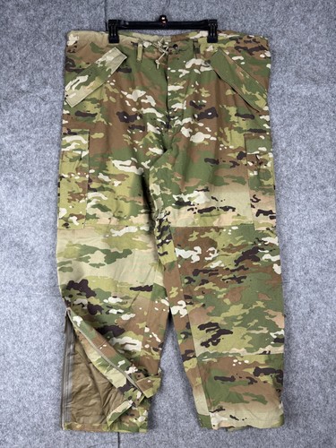 Military APECS Trousers Pants Size 39-44 x 29.5 - 32.5 Camo Nylon Zip SPV1C1