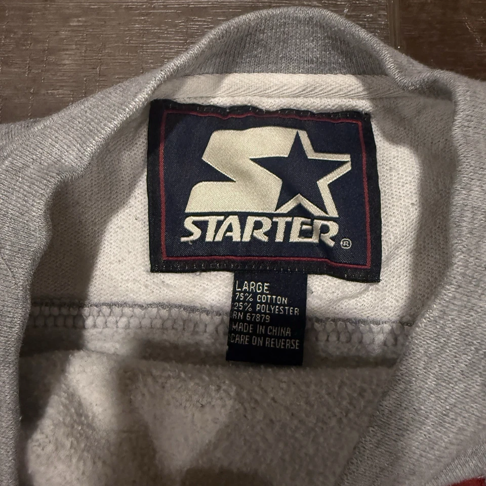 Moletom Iowa State Cyclones Vintage Starter Tamanho Grande - Imagem 4 de 4