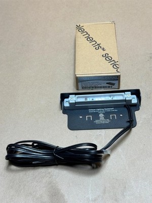 Unique Lighting System Elements IS6-27K-140L-BK-F Ledge Light 12Vac Black