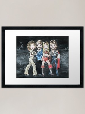 Ring ring Framed Art Print Framed Wall Art Poster Canvas Print Picture