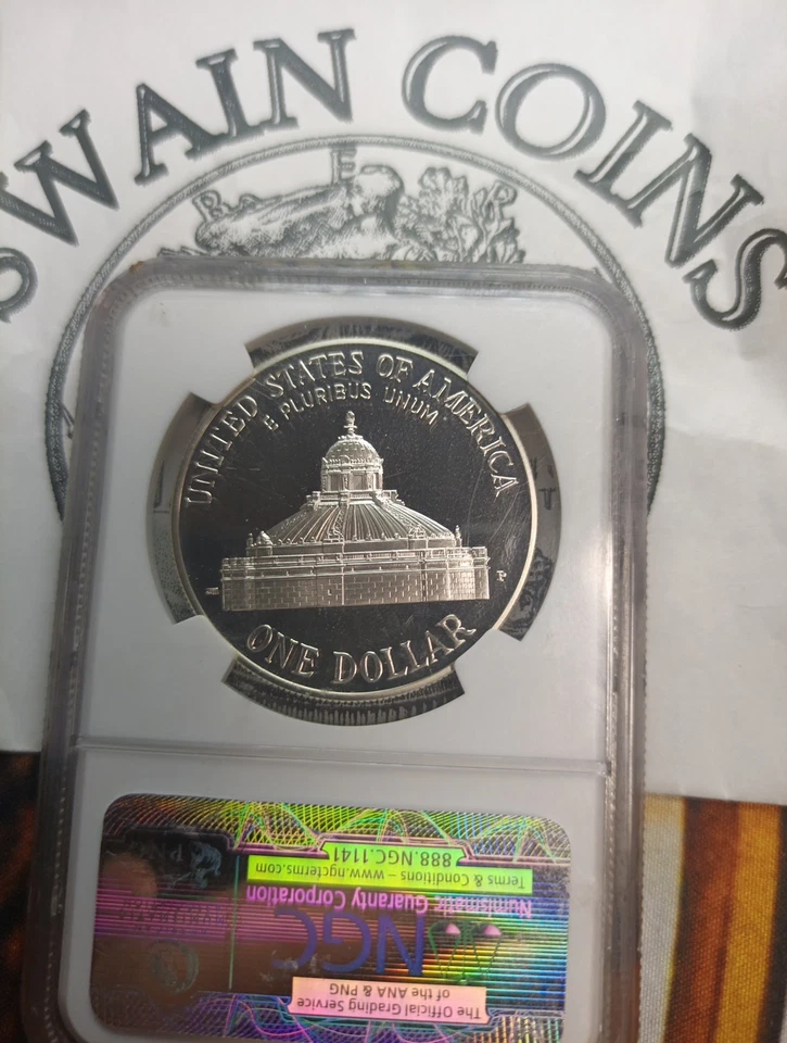 2000  P LIBRARY OF CONGRESS.  PF 69   PROOF NGC EF122 - Image 3 of 3