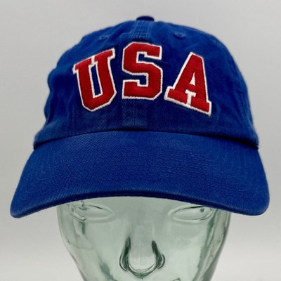 USA Hockey Miracle on Ice Lake Placid 1980 The Game Strapback Dad Hat Cap