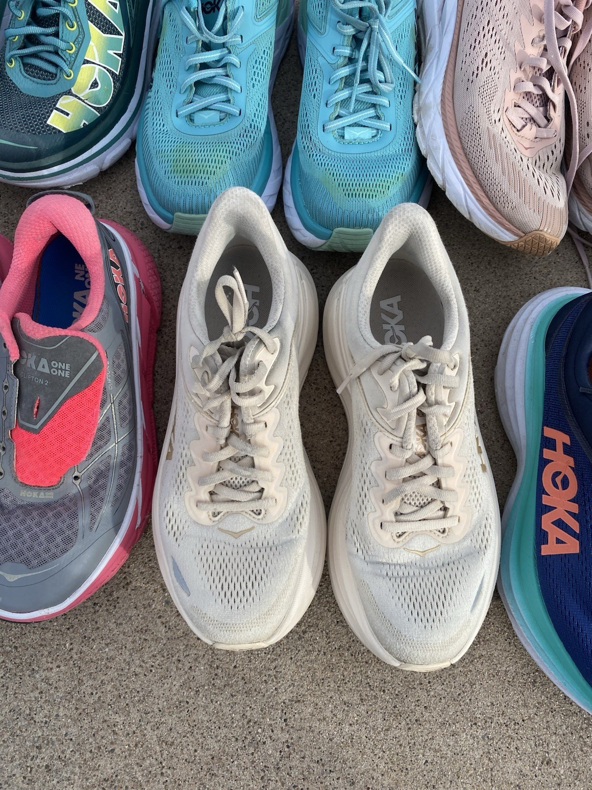 Women’s HOKA RUNNING SHOES SIZE 8 Lot  thumbnail 3