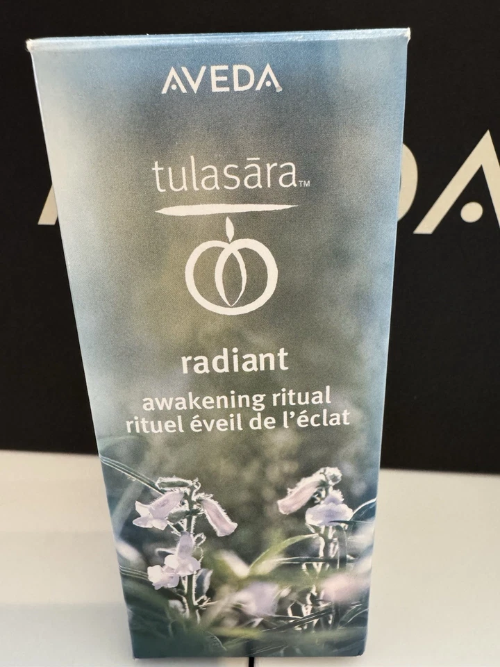 Aceite de Oleación Radiante Aveda Tulasara 1.7 fl. oz Y Kit de Cepillo Ritual de Despertar NUEVO Foto 2 de 2