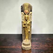 Rare Ancient Pharaonic Egyptian Goddess Isis Unique Statue Antique Mythology BC