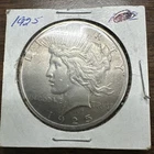 1925 PEACE Dollar 90% fine silver circulated and ungraded