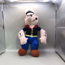 Popeye The Sailor Man Plush Winking Tattoos 12 X 9