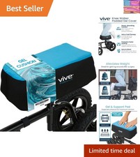 Knee Walker Padded Gel Cover - Comfort Gel Cushion, Accessory for Knee Scoot...