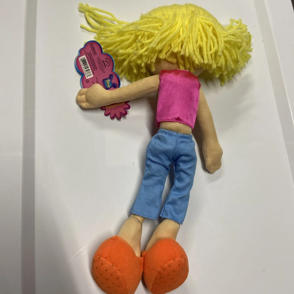 Muñeca de peluche Lizzie Mcguire vintage 12" posible con pelo de hilo - Nueva con etiquetas Foto 2 de 4