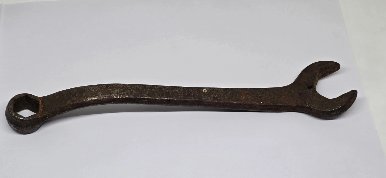 Vintage Ford Wrench Combination Box End Offset Circle M #2 USA 10"