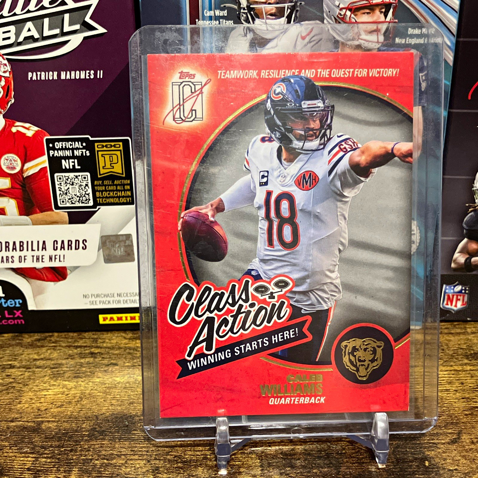 Topps 2025 Signature Class Caleb Williams Chicago Bears Class Action #CA-6