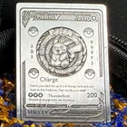 Pokémon Pikachu Card 2.5 oz .999 FS Hand Crafted Saint Bee's Silver Art COA New