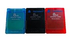 LOT CARTES MÉMOIRE PS2 officielles Sony PS2 rouge bleu noir 8 Mo cartes mémoire