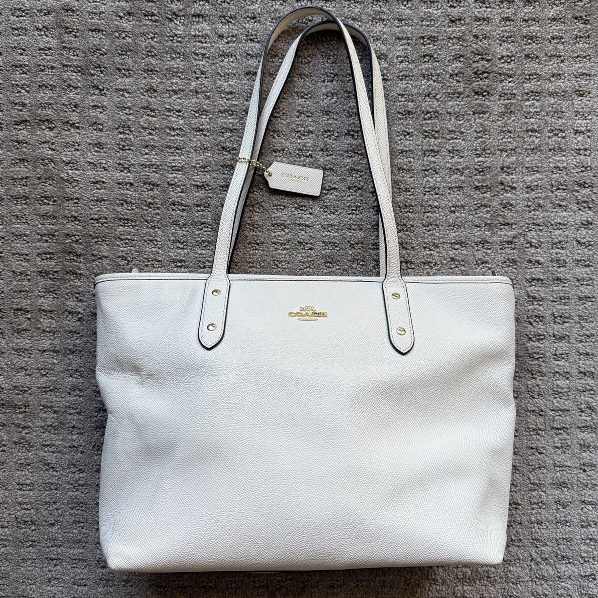 25+ Coach Tote White Bags & Handbags for Women for sale | Updated