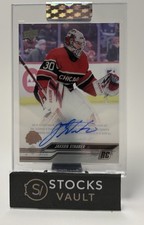 2023-24 Upper Deck Clear Cut - Rookies #CC-ST Jaxson Stauber Autograph