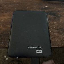 Western Digital 10BB 1 TB Portable External Hard Disk - Black