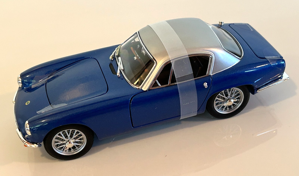 Road Signature 1960 Lotus Elite Blue/Silver Diecast Model Car 1:18