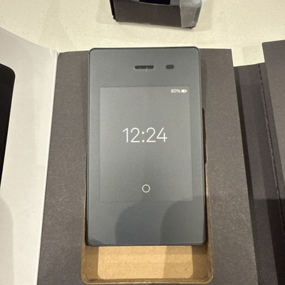 #ad #ad Light Phone II Light Phone 2 Night Black Unlocked next to no use $335.00