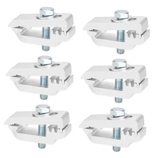  Mounting Clamps Low Pro for Truck Topper Cover, Cap, Camper and Aluminum 