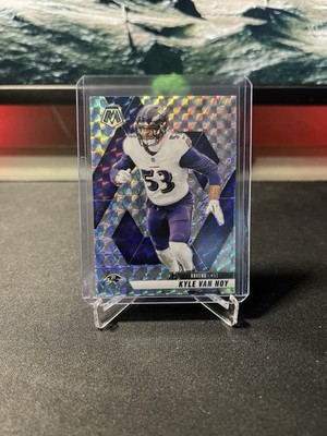2025 Panini Mosaic Kyle Van Noy #13 Silver Mosaic Prizm Ravens