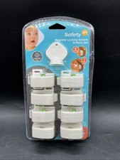 Safety 1st HS133 Magnetic Locking System 9 Piece Set - 8 Locks 1 Key NEW