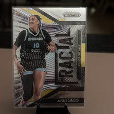 Panini 2025 Prizm WNBA Kamilla Cardoso Chicago Sky Fractal Insert #10