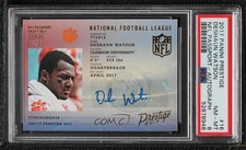 2017 Panini Prestige NFL Passport Ink 20/25 Deshaun Watson #16 PSA 8 Auto 01ic