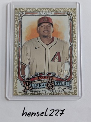 2025 Topps Allen & Ginter- Josh Naylor Filigree /50 -Diamondbacks
