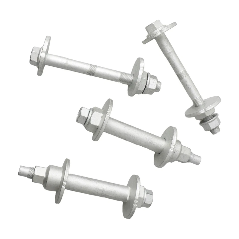 4Pcs Front Lower Toe Adjustment Camber Bolt for 2007-2010 Toyota FJ Cruiser Foto 4 de 4