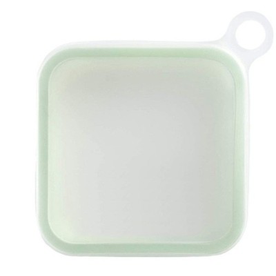 Tragbare Silikon-Sandwich-Toast-Lunchbox, Lebensmittelbehälter mit , S2706