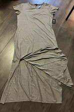Express Maxi Dress Gray Size Medium