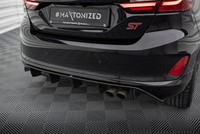 Maxton Design Heckansatz Diffusor Passend FüR Ford Fiesta Mk8 St Schwarz Hochgla