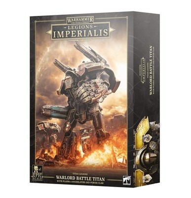 Legions Imperialis - Warlord Titan with Plasma Annihilator: Games Workshop Horus