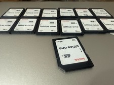 LOT OF 13 SANDISK ALTICE ONE MEMORY 16 GB CARDS