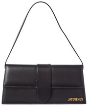 Jacquemus Le Bambino Long Leather Shoulder Bag Women's Black