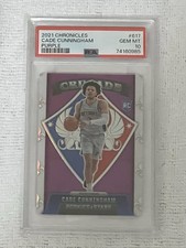 2021 Chronicles Rookies Stars Crusade Cade Cunningham PURPLE /49 PSA 9 Rookie