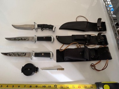 VINTAGE LOT OF KNIVES PLUS EXTRAS