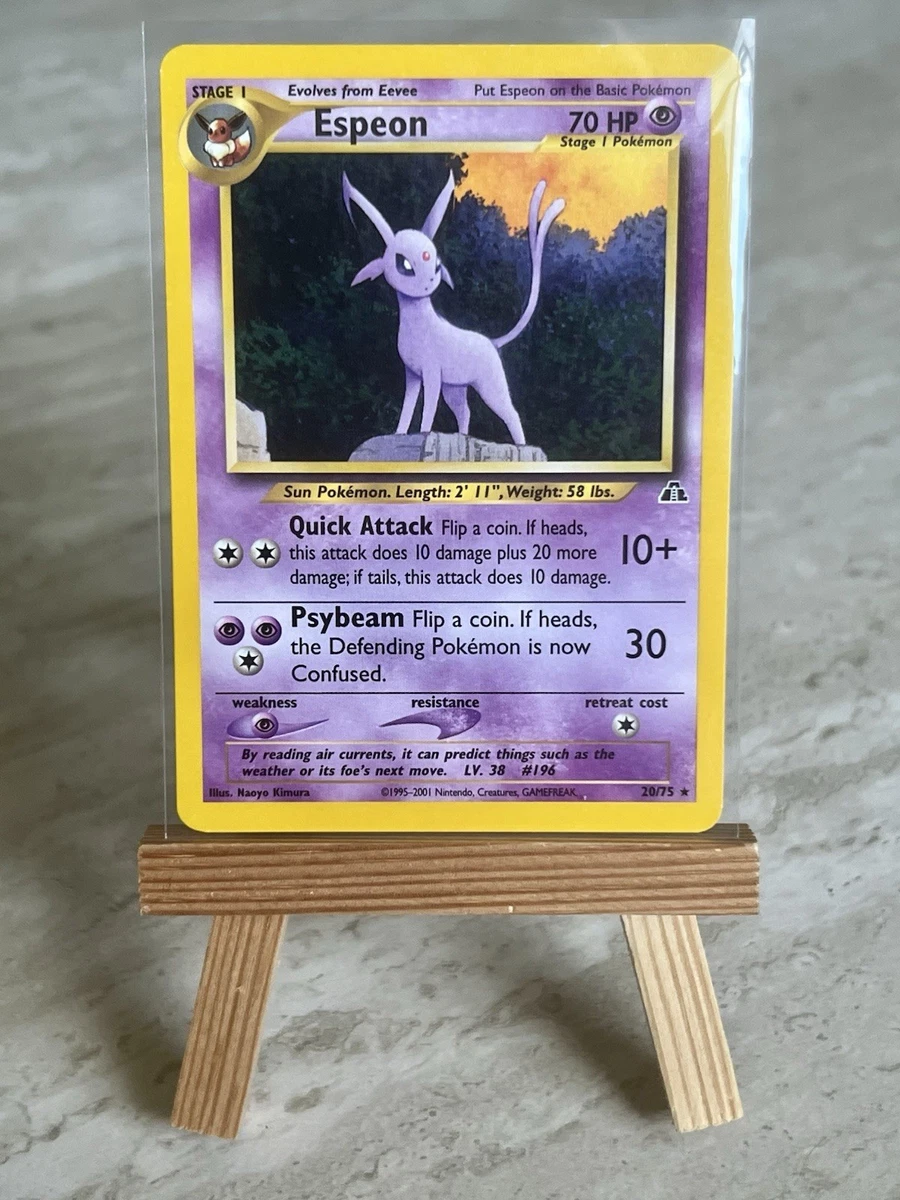 25+ Espeon 20/75 Neo Discovery for sale | Updated Oct 2026