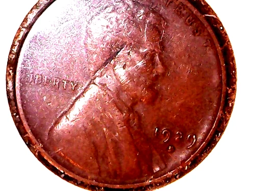 1929-D CIRCULATED LINCOLN WHEAT-BACK PENNY - GRADES "VERY FINE"
