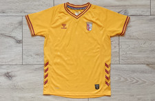 Hummel SC Braga 2021-2022 Yellow Third Football Shirt Jersey Kids Size 152 / 12Y